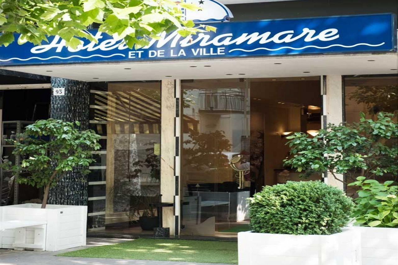 Hotel Miramare Et De La Ville Rimini Zewnętrze zdjęcie